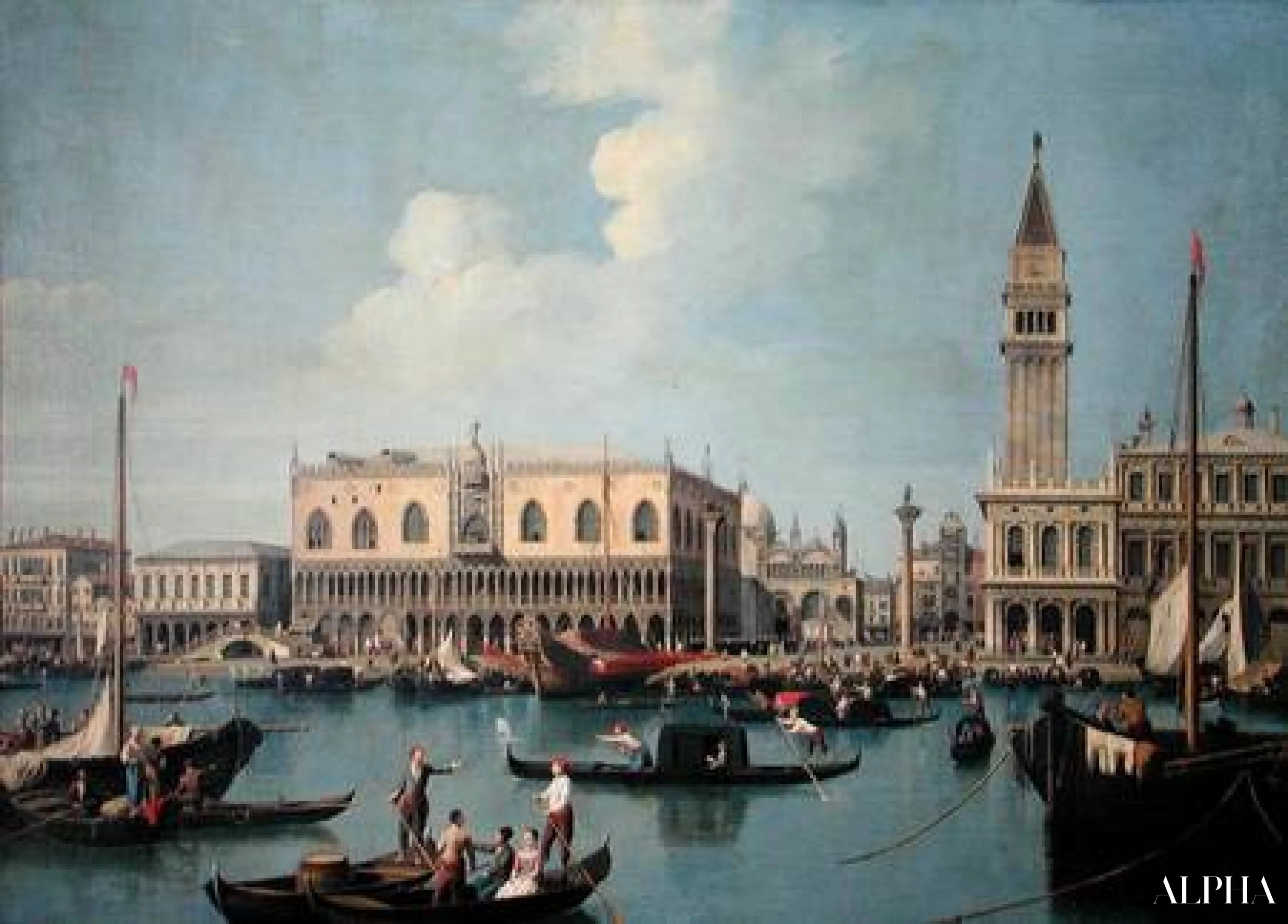 200 Berühmte Gemälde von Giovanni Antonio Canal (Canaletto)