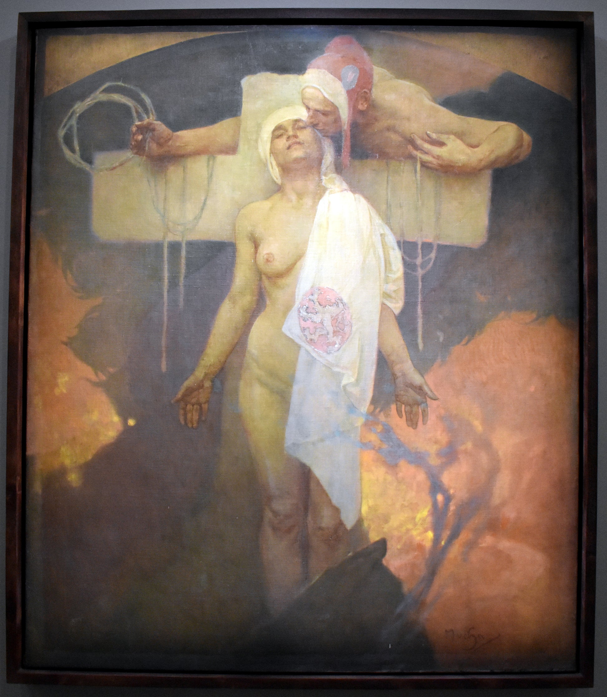 Der Kuss von Frankreich nach Böhmen - Alphonse Mucha