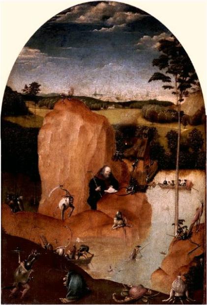 Die Versuchung des heiligen Antonius - Hieronymus Bosch