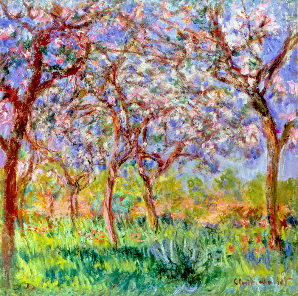 Der Frühling in Giverny - Claude Monet