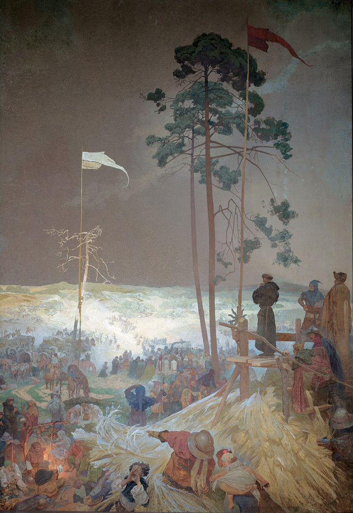 Pflege bei Křížky - Alphonse Mucha