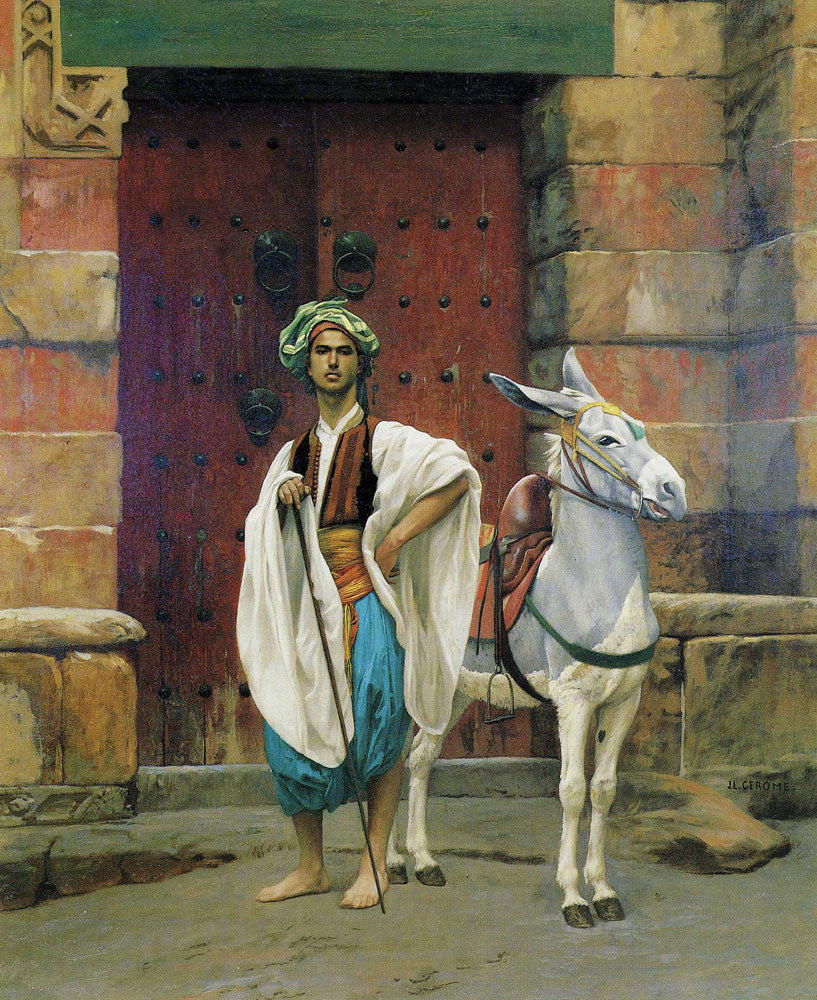 Saïs und sein Esel - Jean-Léon Gérôme