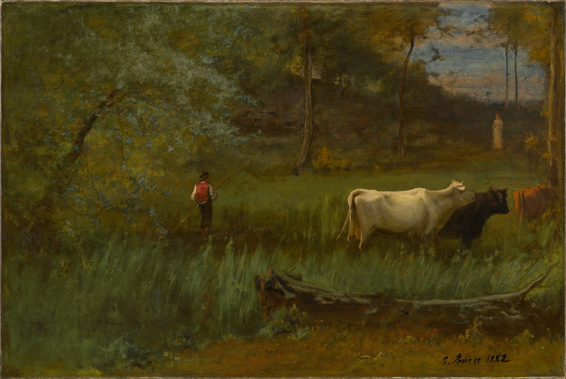 Une pastorale - George Inness