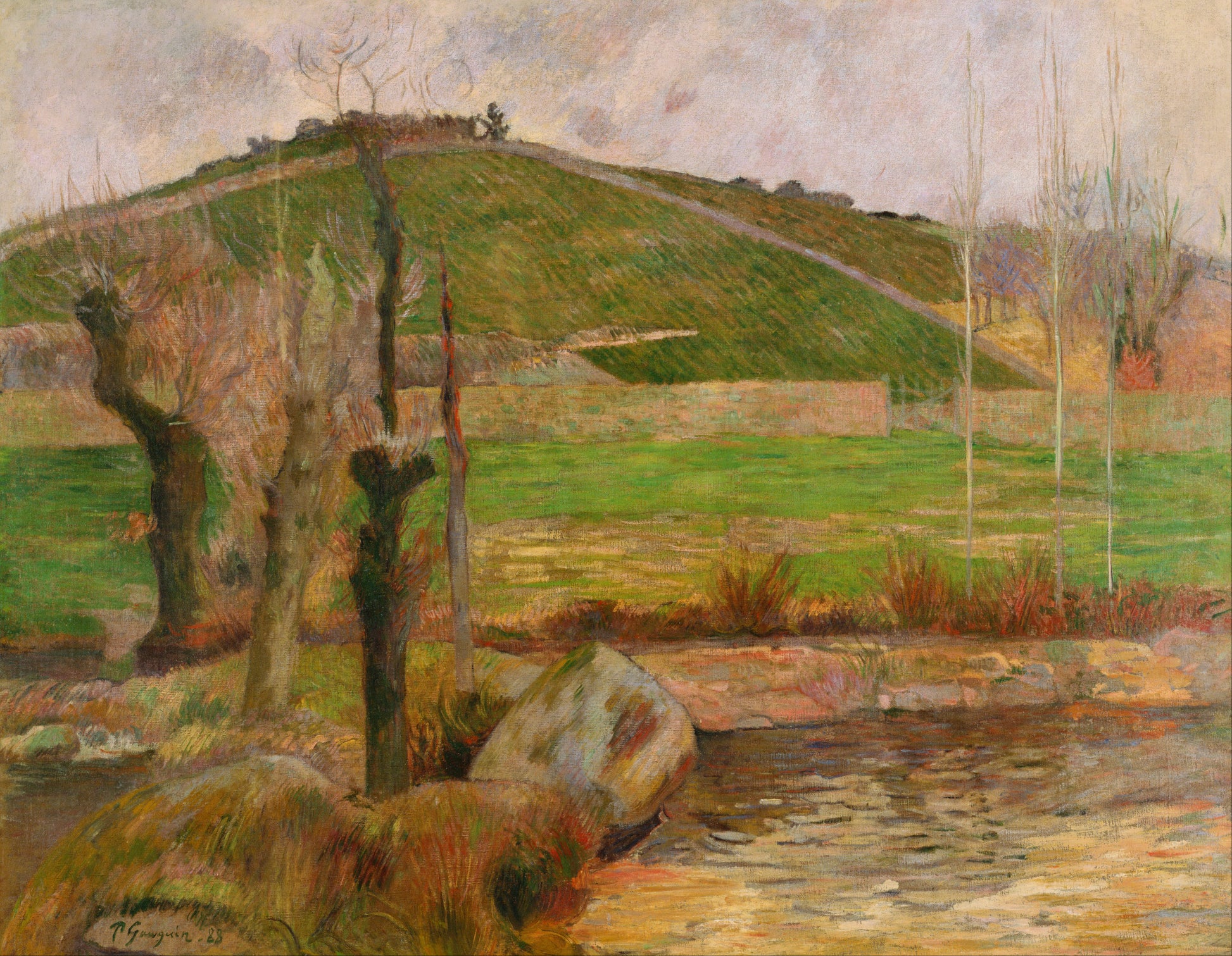 Der Aven im Tal des Mont Sainte-Marguerite - Paul Gauguin