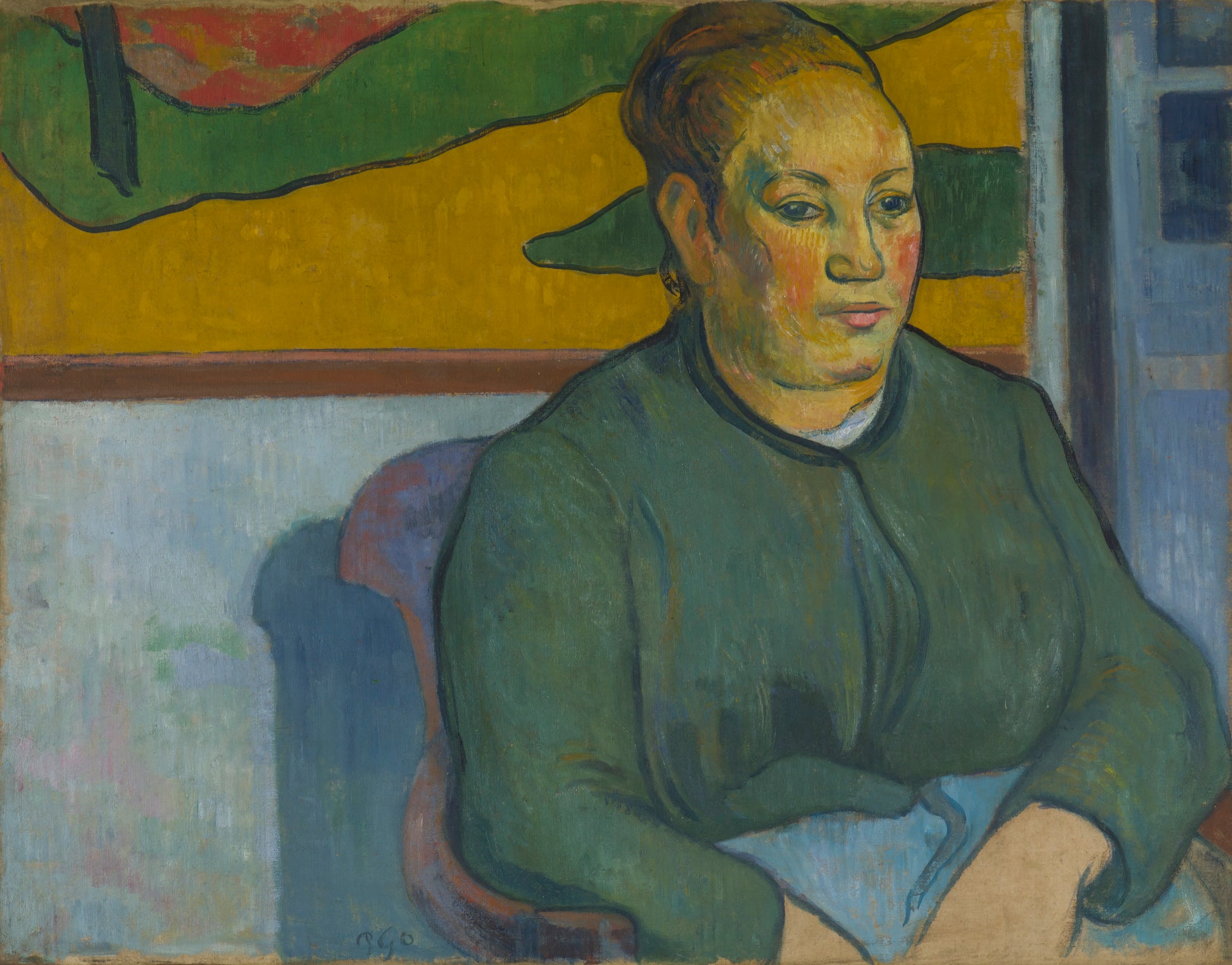 Porträt von Madame Roulin - Paul Gauguin