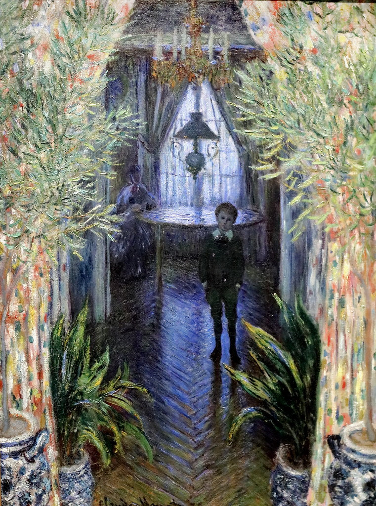 Ein Zimmer in einer Wohnung - Claude Monet