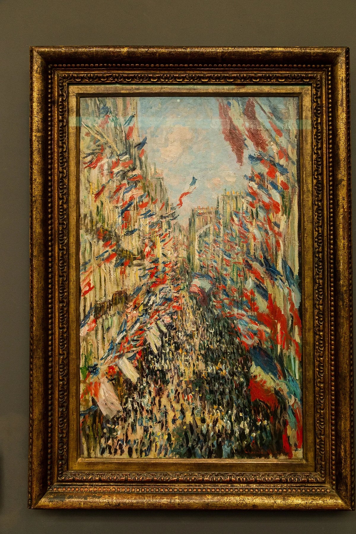 Claude Monet La Rue Montorgueil, à Paris. Fête du 30 juin 1878 (52256230039)