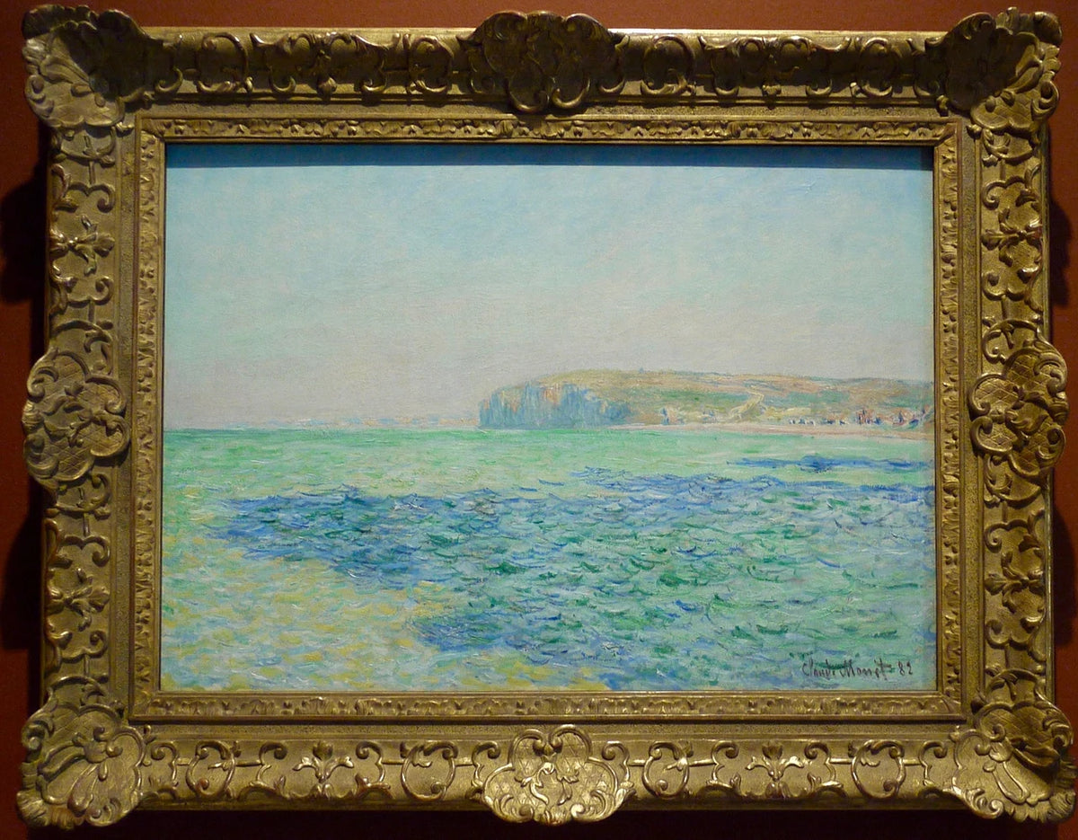 Danemark, Copenhague, Ny Carlsberg Glyptotek, Ombres sur la mer. Falaises à Pourville, par Claude Monet, 1882 (32809941370)