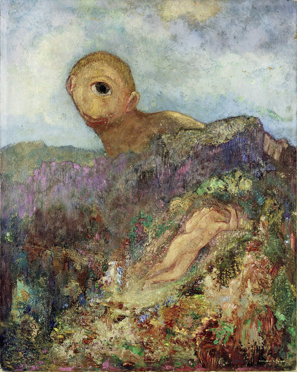 Odilon Redon, Le Cyclope, repère du symbolisme