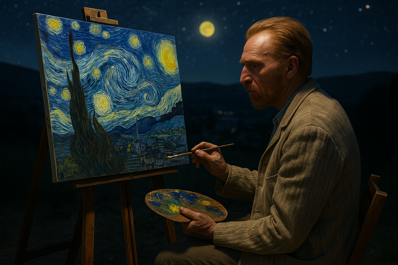 La Nuit étoilée de Vincent van Gogh – Analyse Complète d’un Chef-d’œuvre