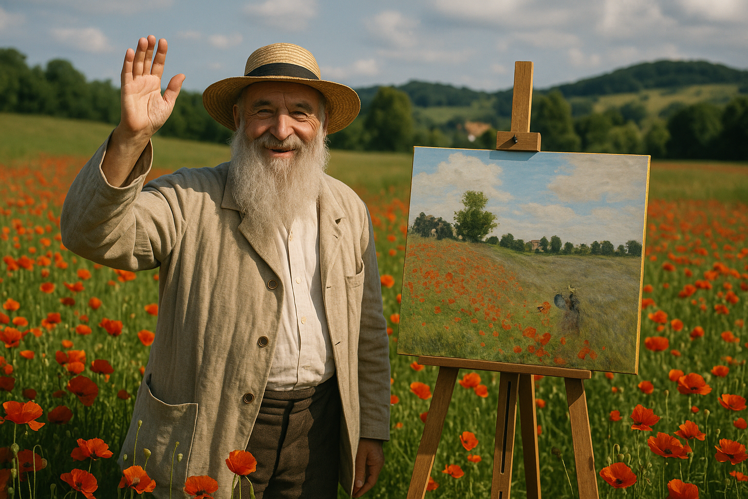 Claude Monet Impressionismus – Der Dichter des Lichts auf Leinwand