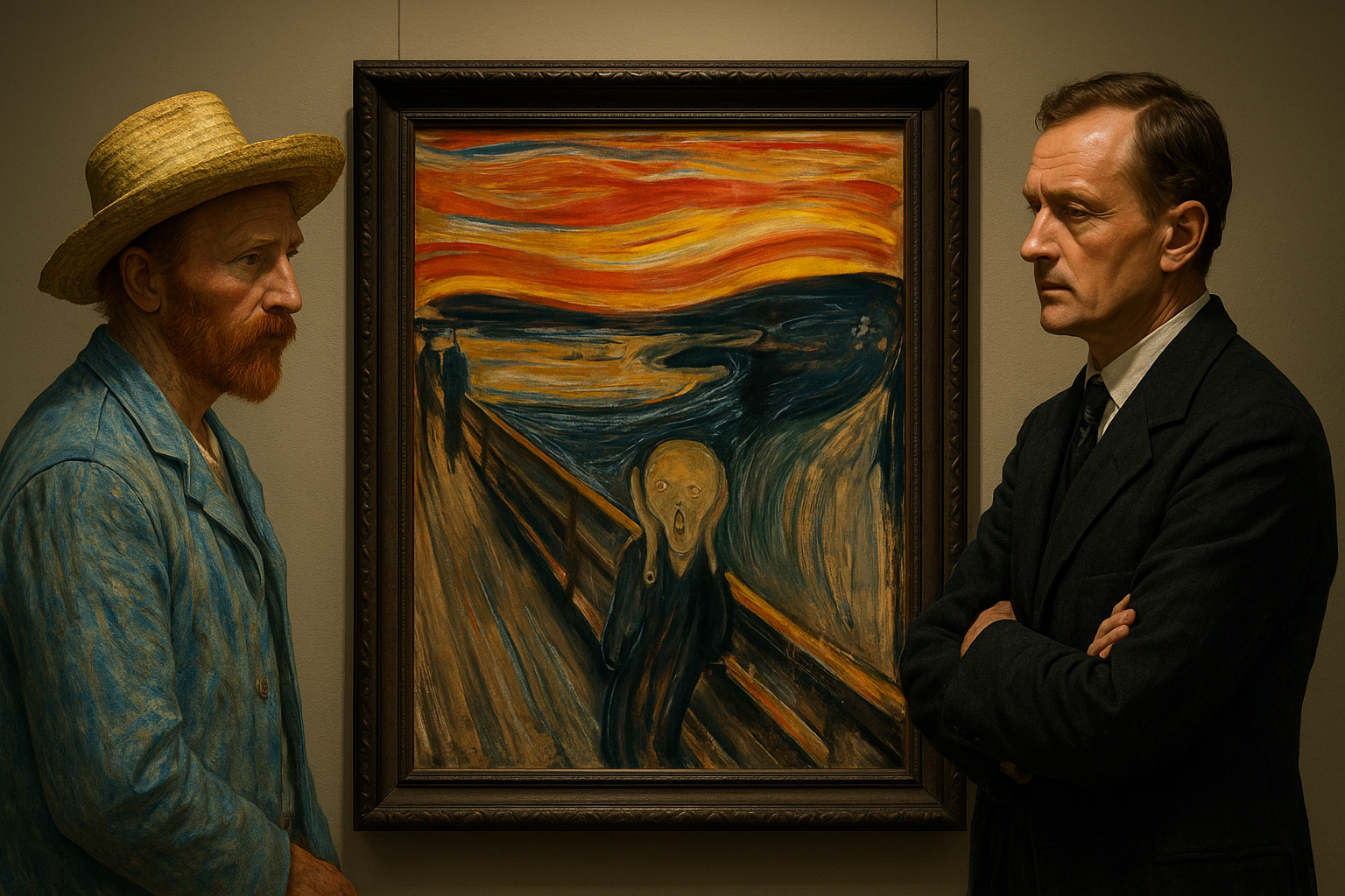 Van Gogh Der Schrei: Wenn die Malerei zu einem inneren Schrei wird