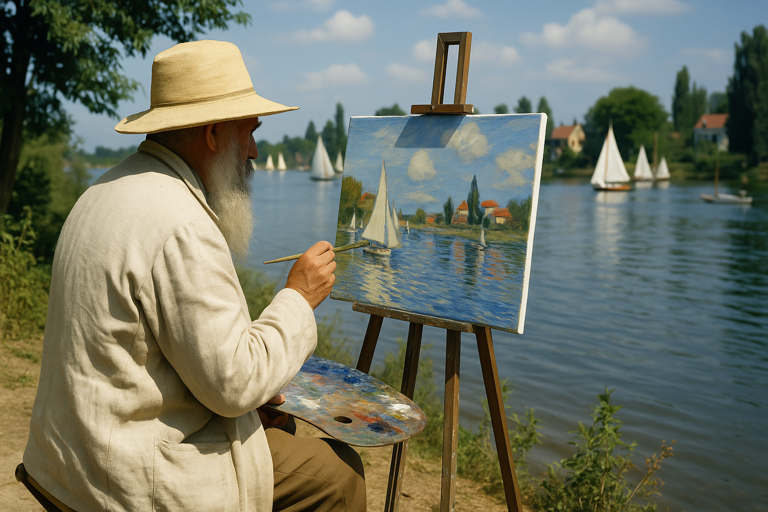 Claude Monet in Argenteuil: Wenn das Licht die Seine umarmt