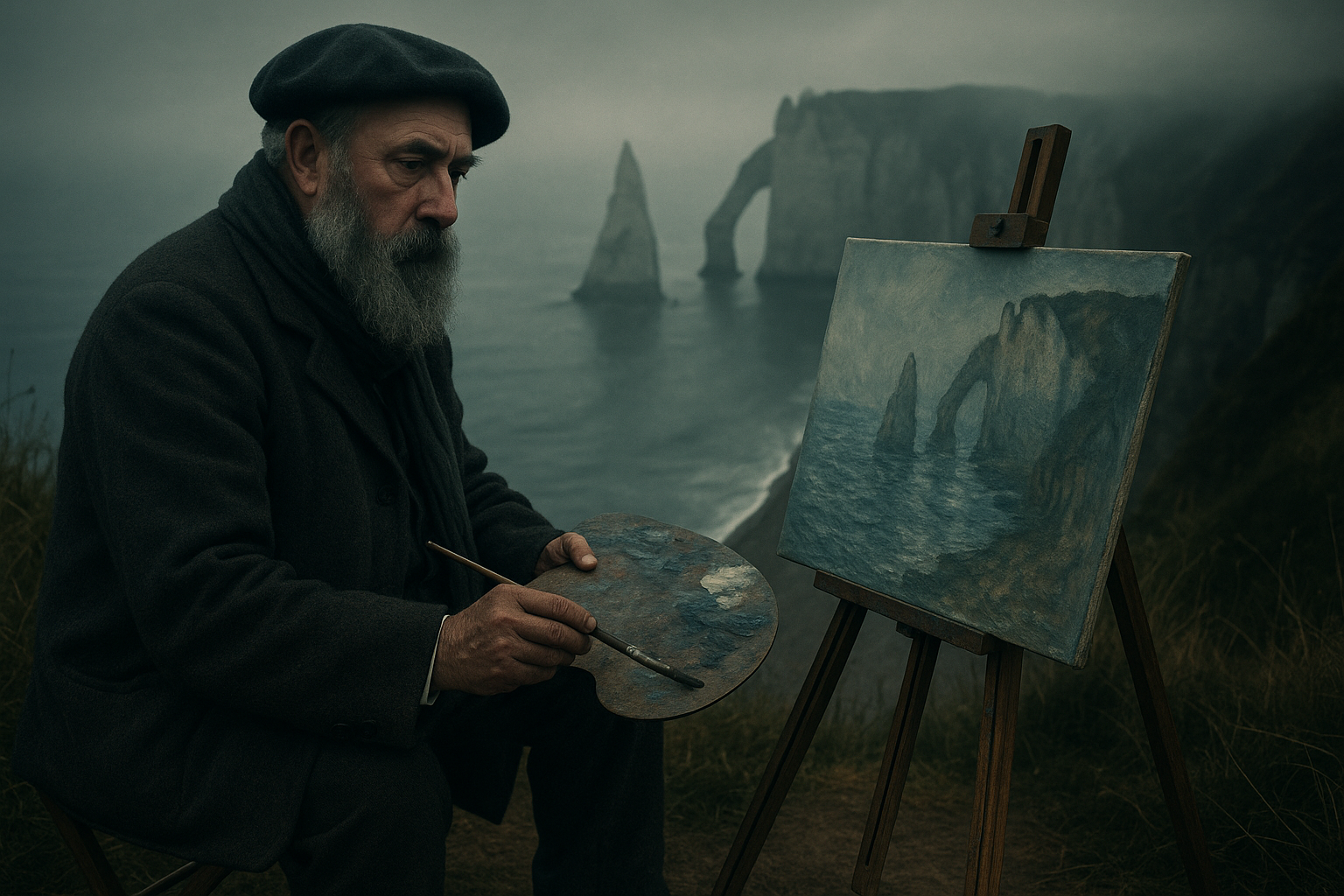 Was verbergen die Landschaften von Monet wirklich?