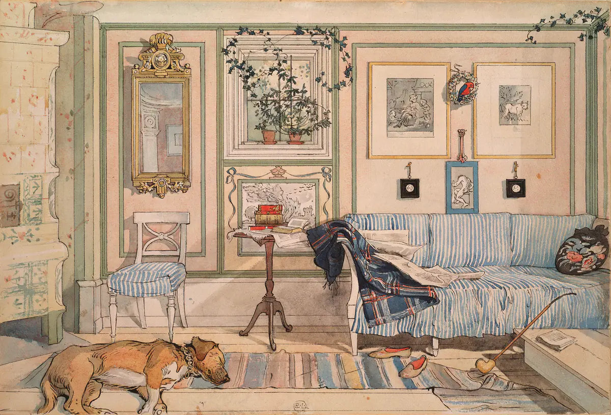 Le Coin confortable — Carl Larsson