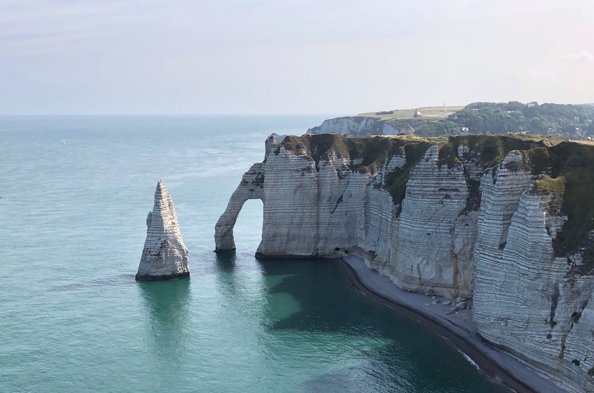 Falaise d'Aval et aiguille d'Étretat, côte d'Albâtre