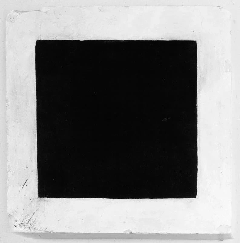 Carré noir, peinture de Kazimir Malevitch