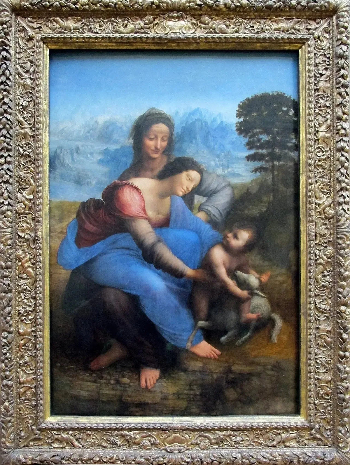 La Vierge, l’Enfant Jésus et sainte Anne de Léonard de Vinci