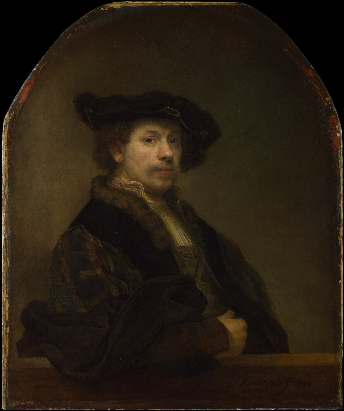 Rembrandt, Autoportrait à l’âge de 34 ans, 1640, National Gallery de Londres