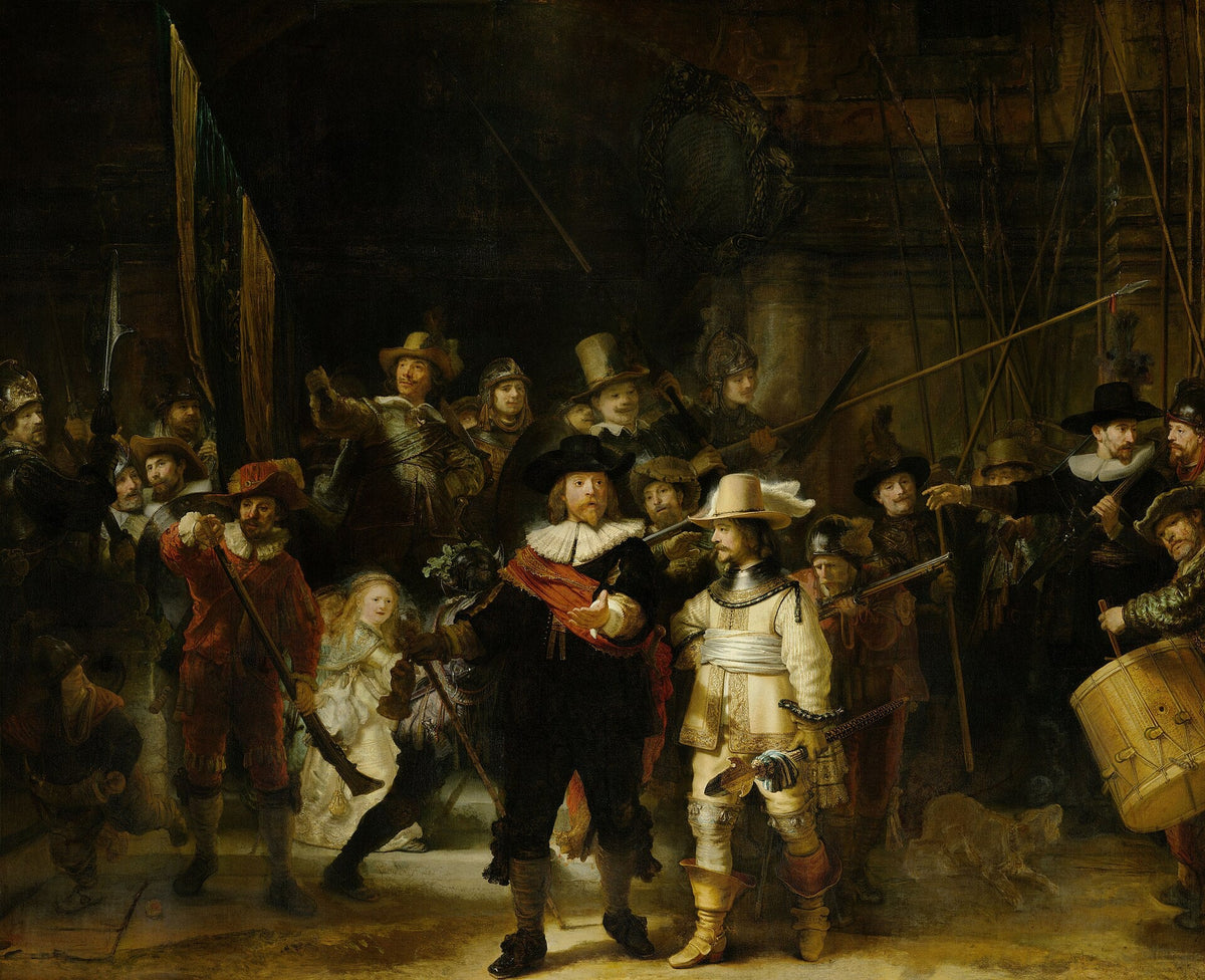 La Ronde de nuit de Rembrandt au Rijksmuseum