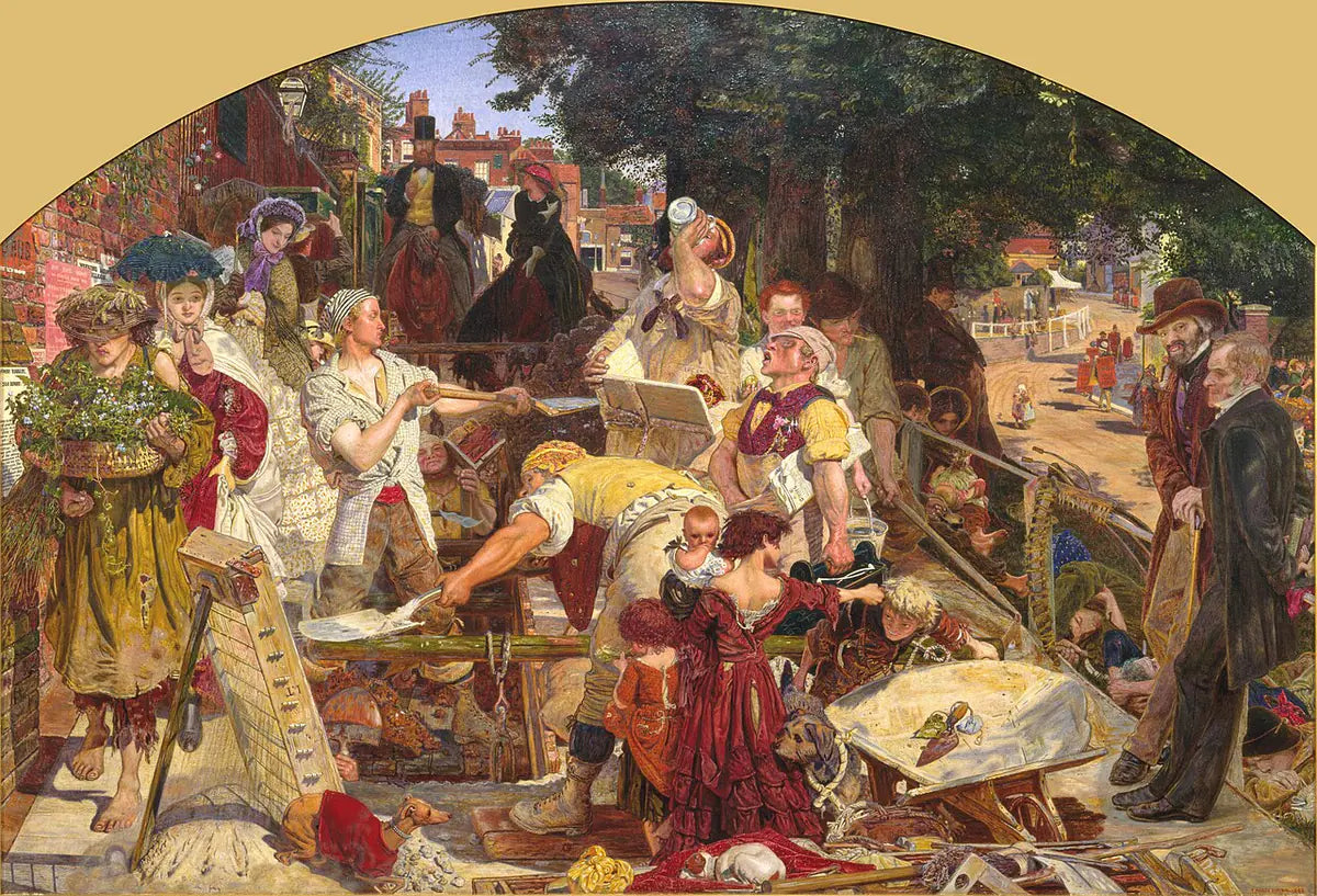 Le Travail — Ford Madox Brown