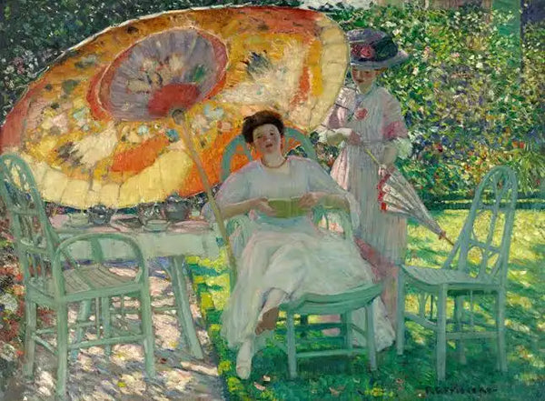 33- Frederick Carl Frieseke (1874–1939) (amerikanisch in Frankreich)