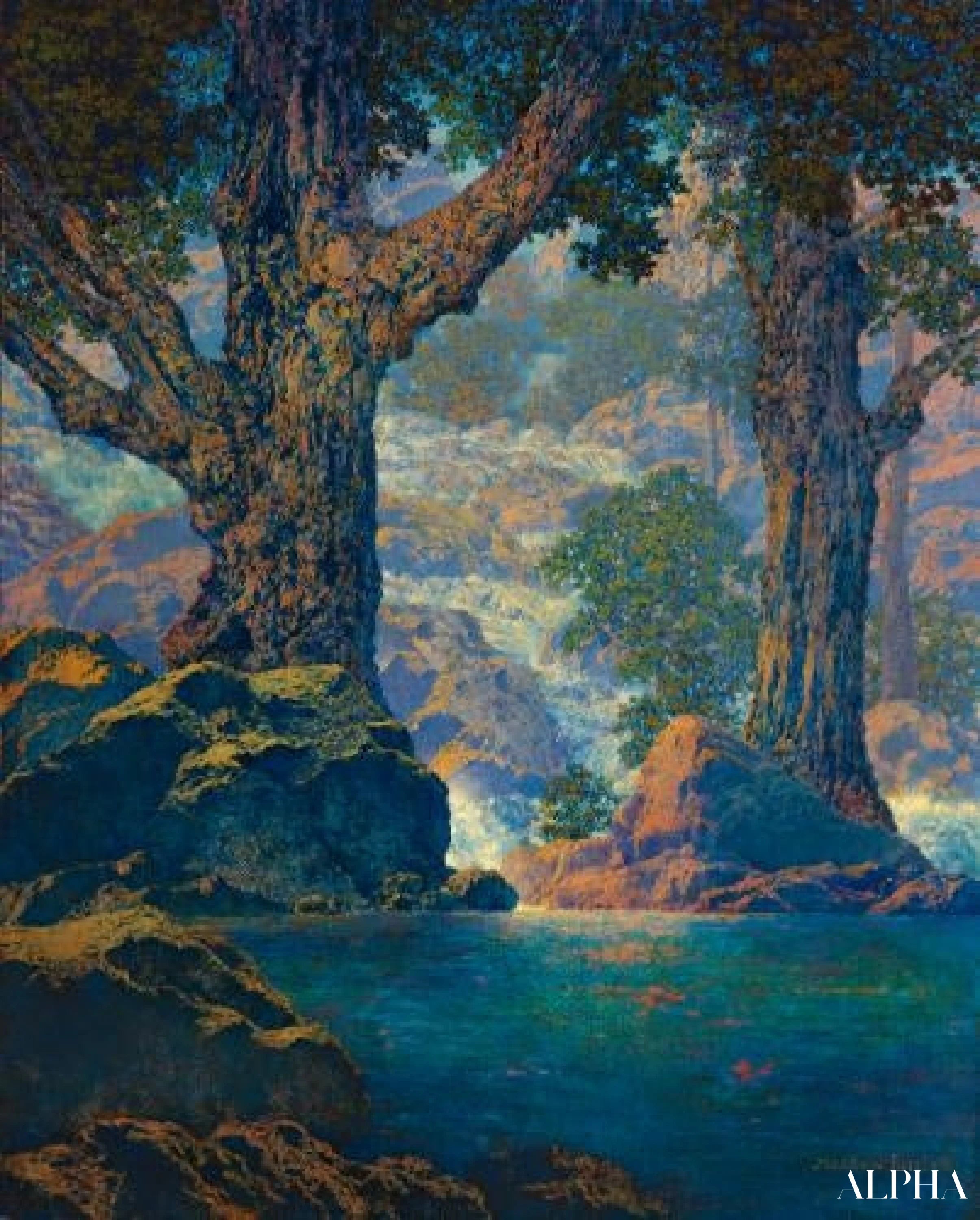 20 Berühmte Gemälde von Maxfield Parrish