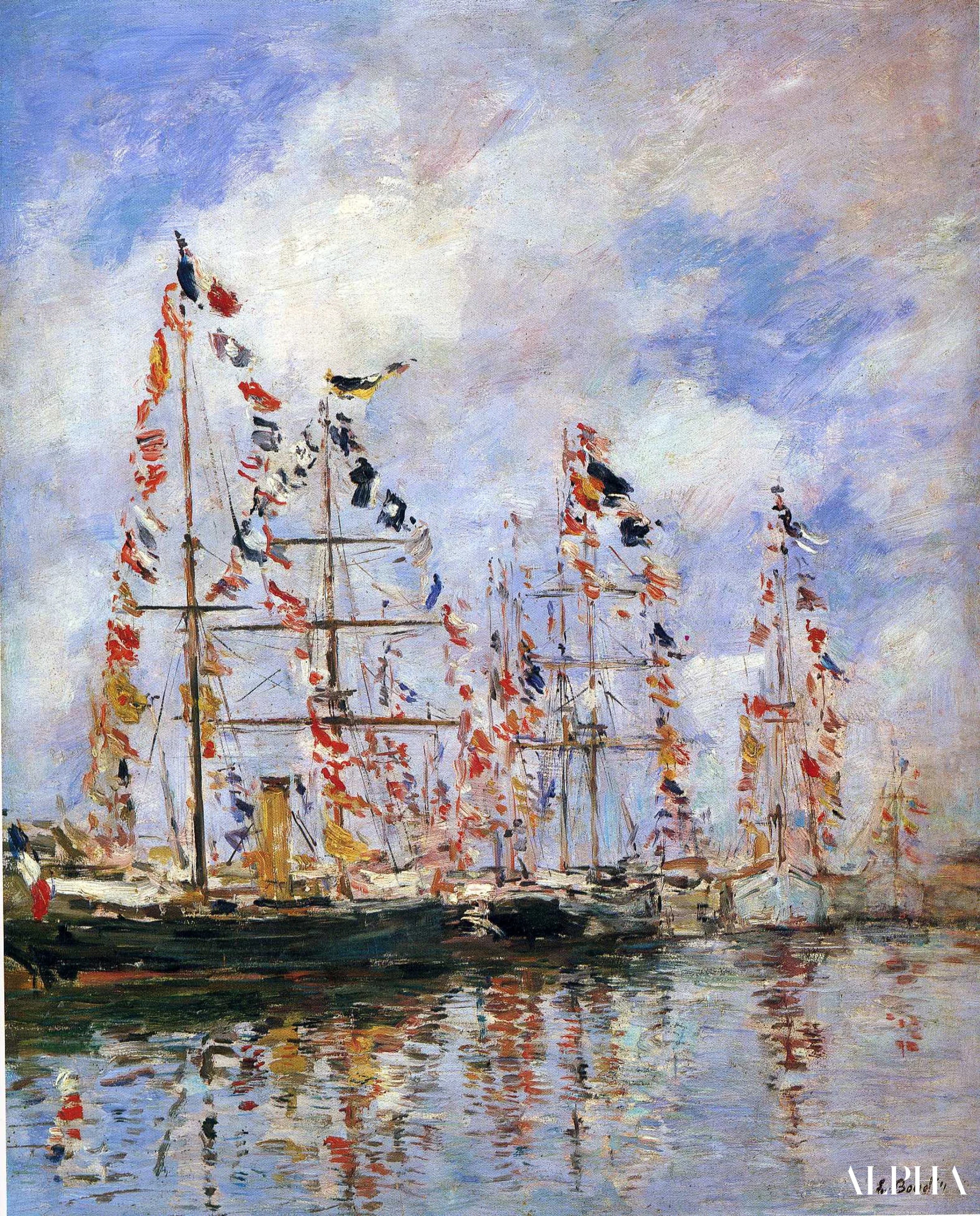 20 Berühmte Gemälde von Eugène Boudin