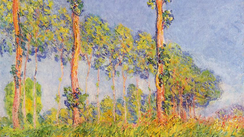 Serie Pappeln von Claude Monet
