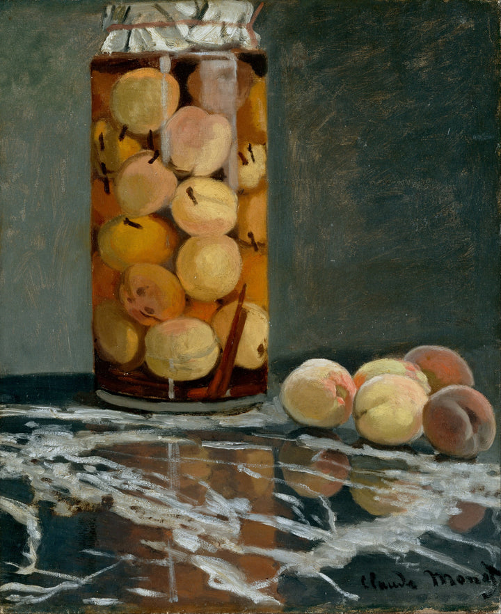 Das Pfirsichglas - Claude Monet