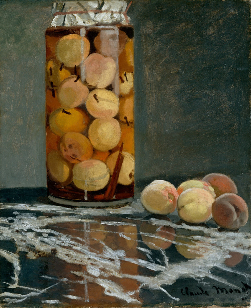 Die Fischereiprodukte - Claude Monet