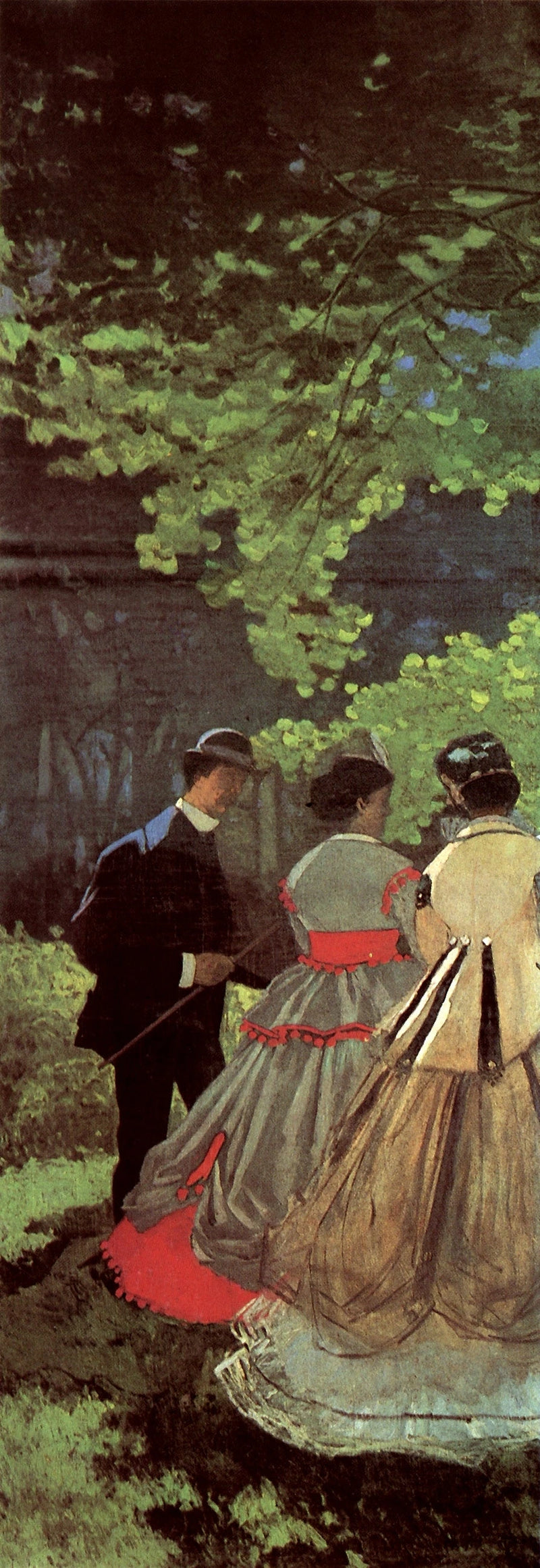 Mittagessen im Gras - linkes Fragment - Claude Monet