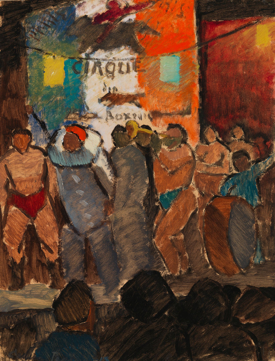 Cirque à Paris, Alvar Cawén, 1913