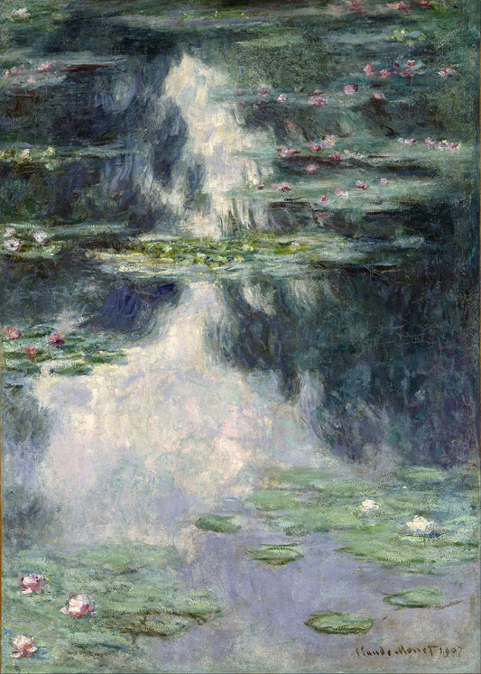 🌿 Seerosenteich – Claude Monet (1907)
