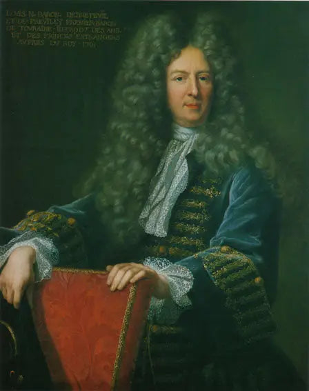 Portrait von Louis-Nicolas Le Tonnelier, Baron de Breteuil (1648-1728) - Hyacinthe Rigaud