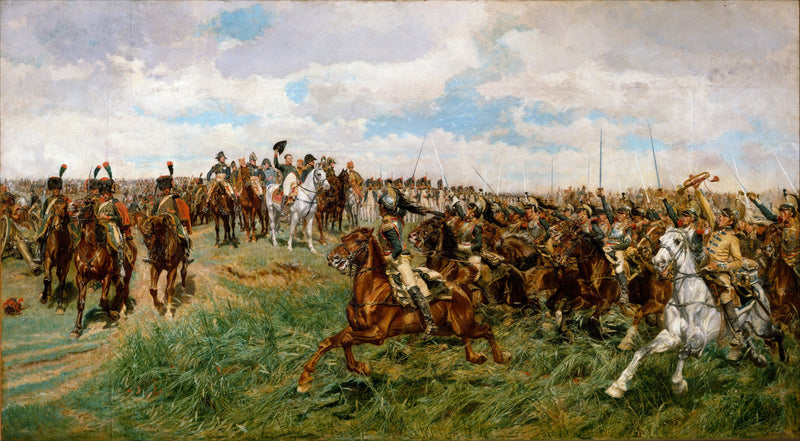 Les Cuirassiers de la garde à Friedland - Ernest Meissonier