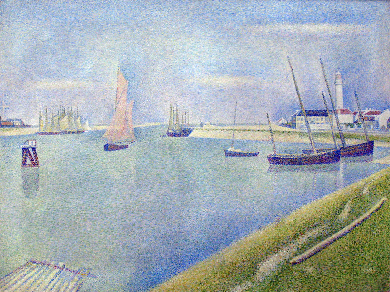 Der Kanal von Gravelines in Richtung Meer - Georges Seurat
