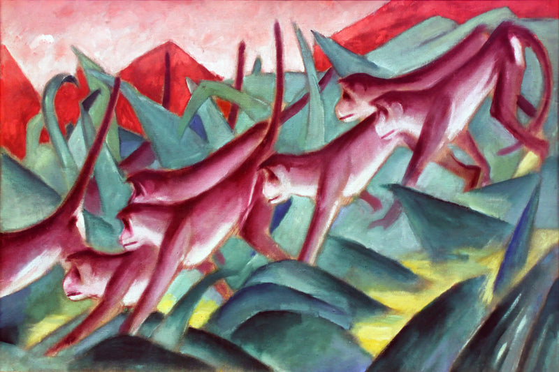 Affenfries - Franz Marc