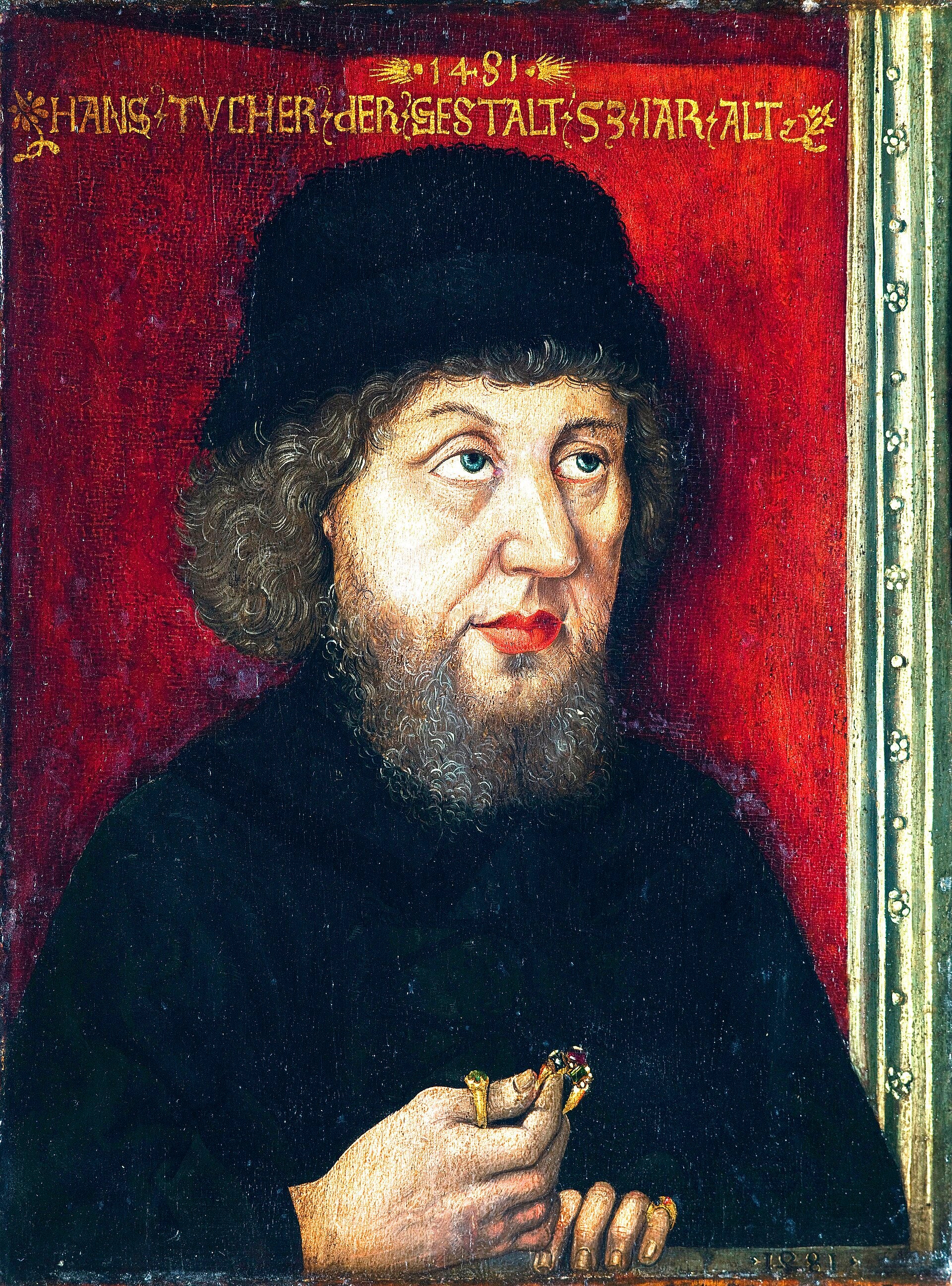Portrait de Hans Tucher - Michael Wolgemut