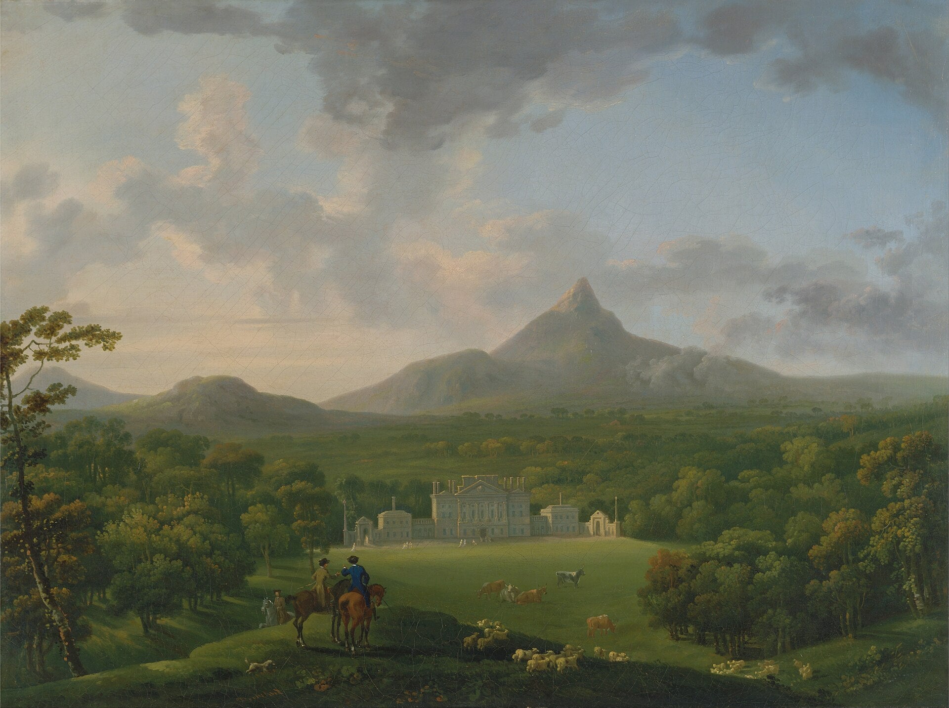 Powerscourt, comté de Wicklow, George Barret, 1760
