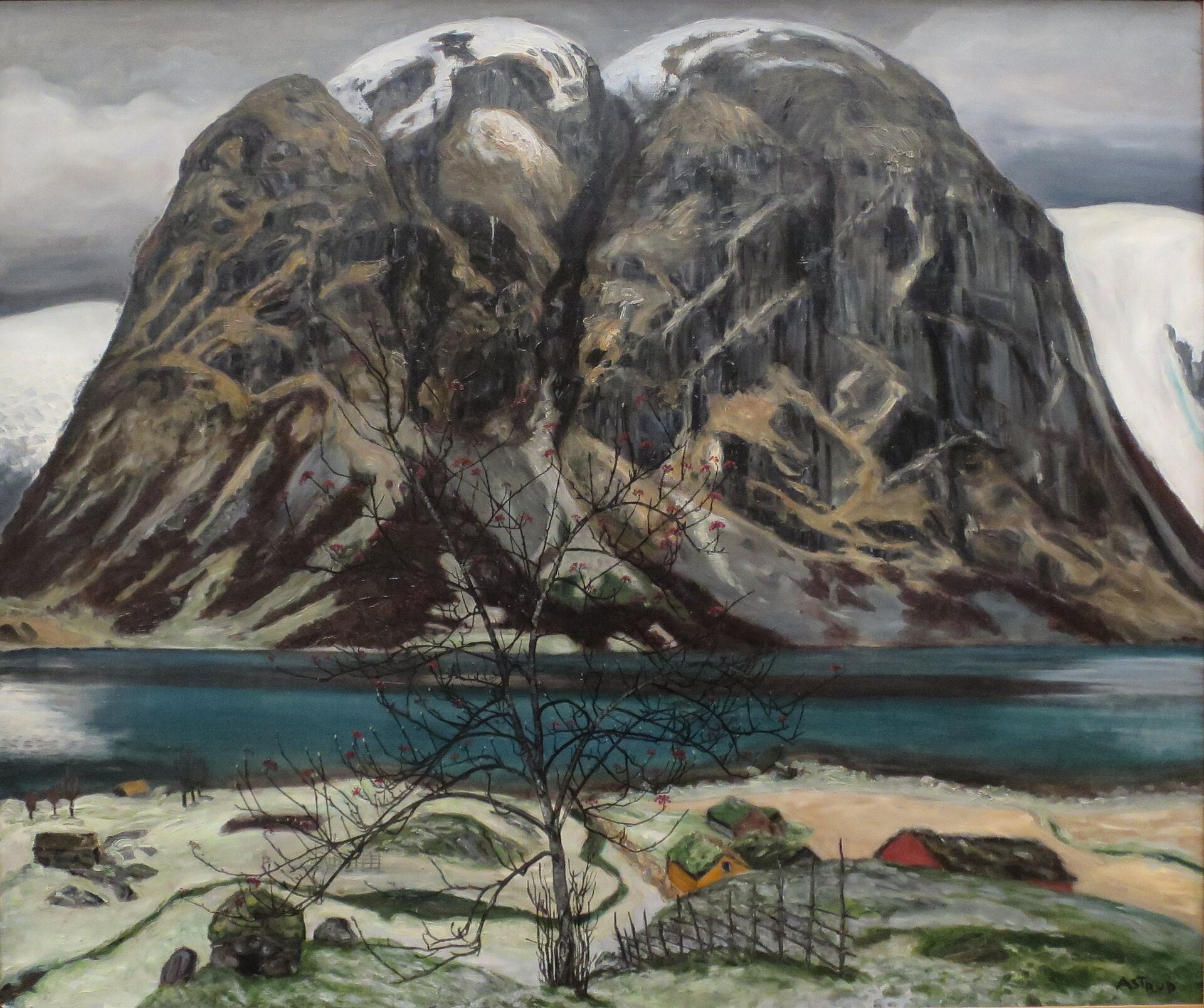 Kollen (La Colline), Nikolai Astrup, 1906, peinture à l’huile