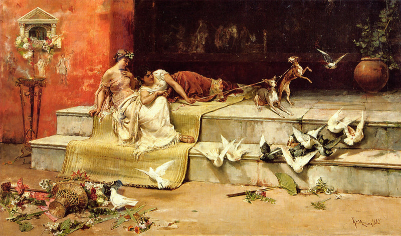 Les Dames romaines - Juan Luna