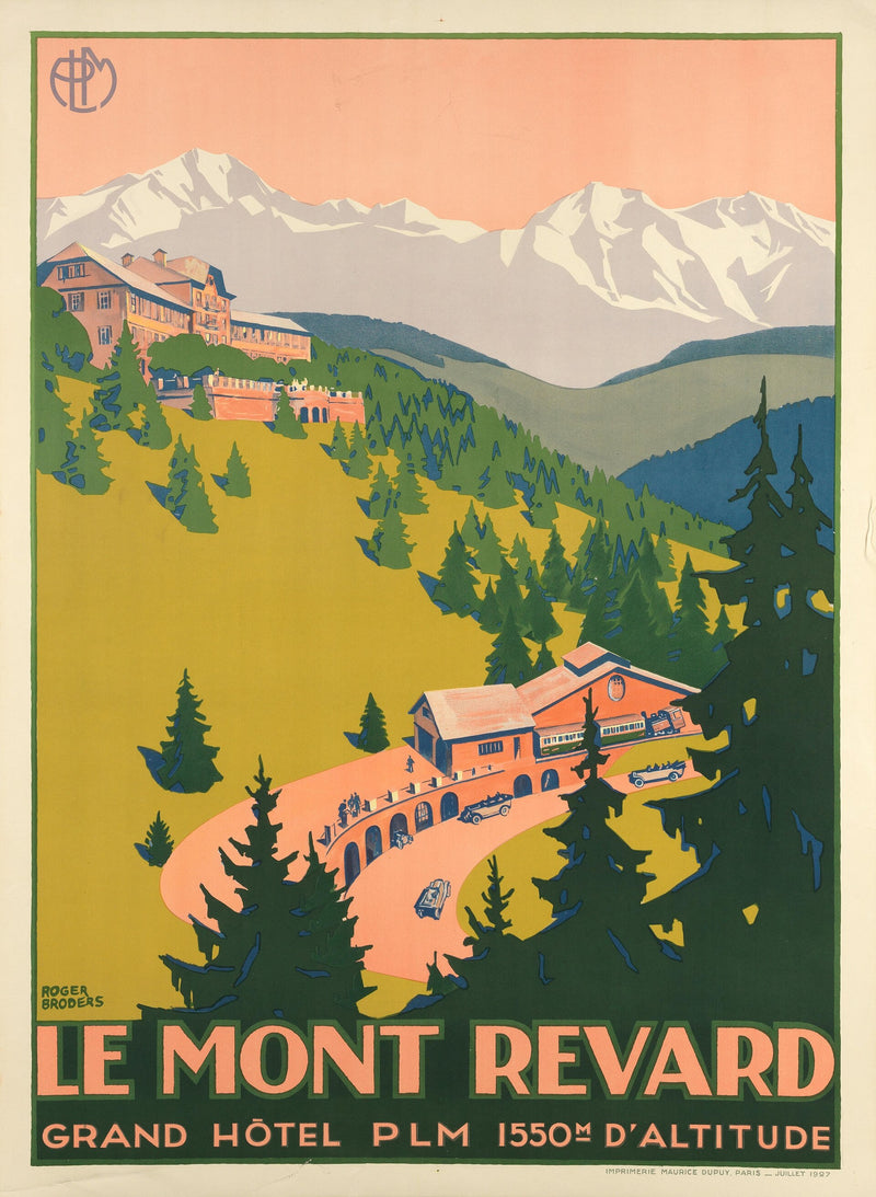 Le Mont Revard - Roger Broders