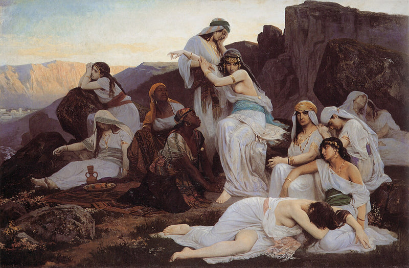 La Fille de Jephté - Édouard Debat-Ponsan