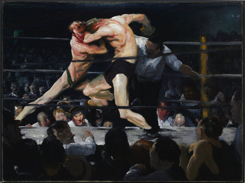 Combat chez Sharkey - George Bellows