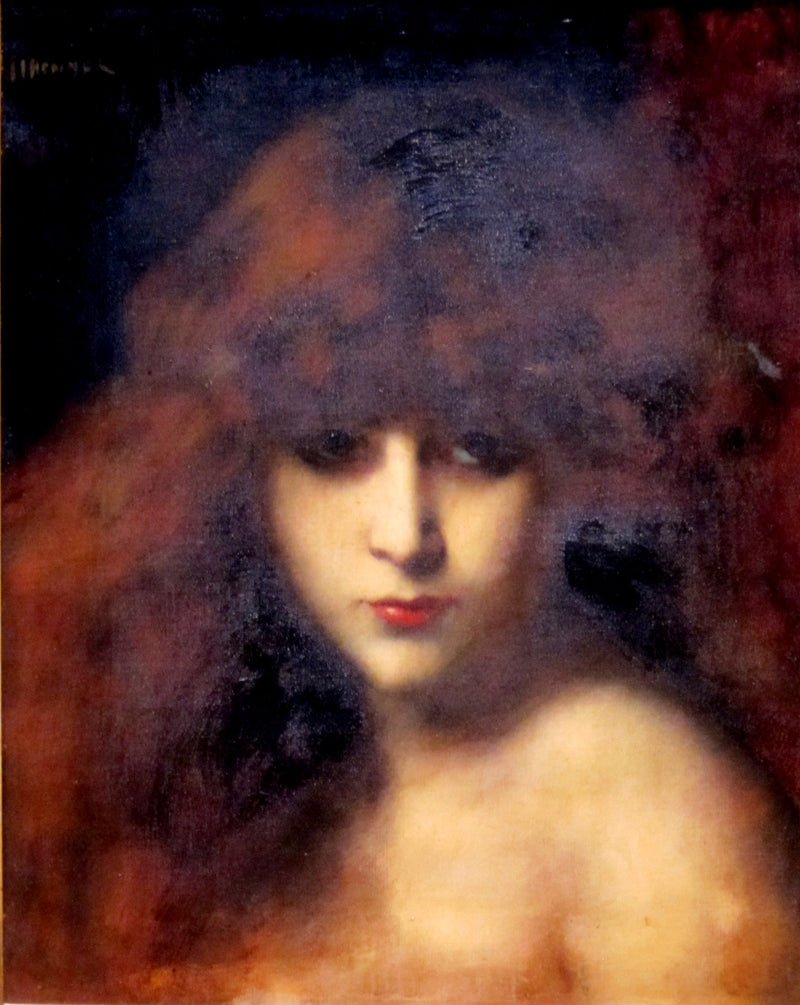 Tête d'une femme - Jean-Jacques Henner