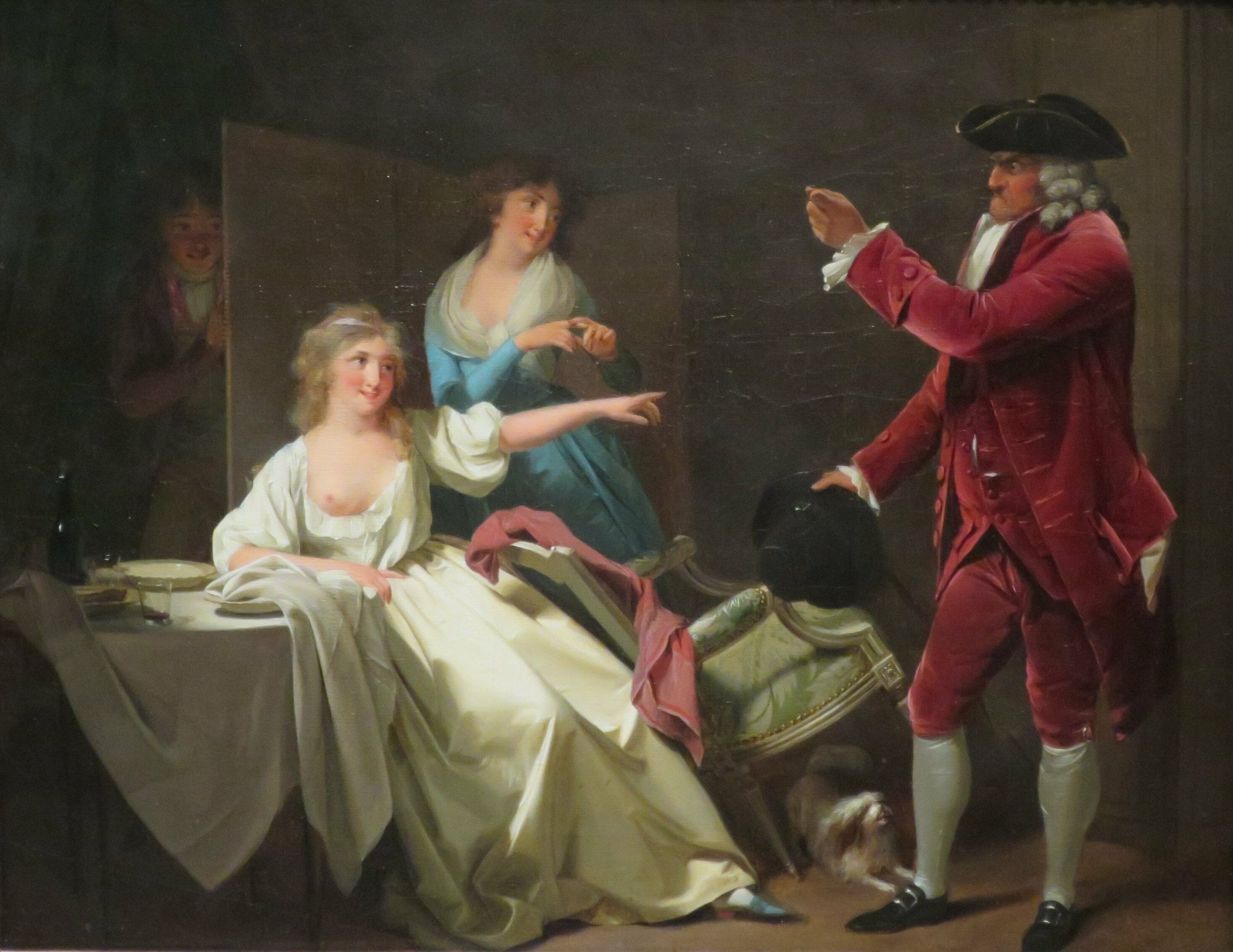 ’Oh quel fou!’ - Louis-Léopold Boilly - Alpha Reproduction