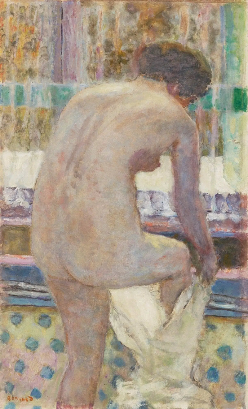 Nackt gekleidet - Pierre Bonnard