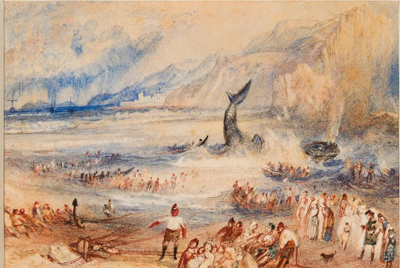 Der Wal am Ufer - J. M. W. Turner
