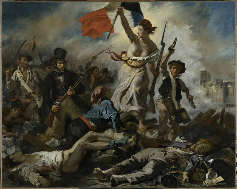 Le 28 juillet 1830. La Liberté guidant le peuple - Eugène Delacroix